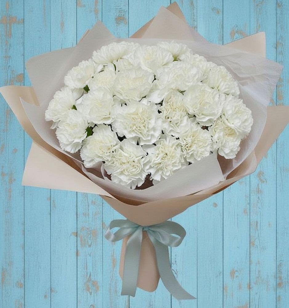 Букет цветов из: Гвоздики в Быково Подольского района