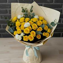 Букет цветов из:  Розы в Быково Подольского района