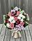 Букет цветов из: Альстромерии, Гвоздики, Розы и Хризантемы в Быково Подольского района