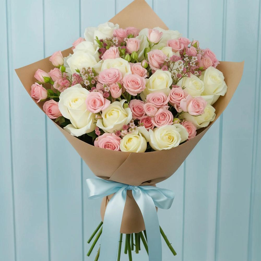 Букет цветов из: Розы в Быково Подольского района