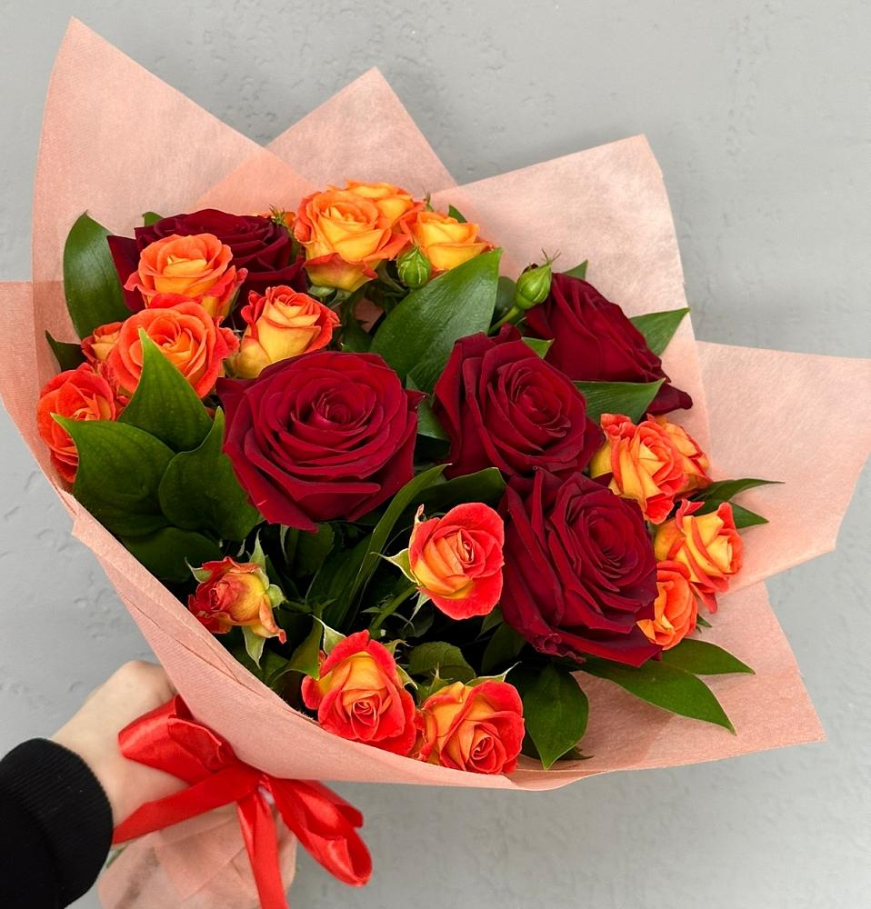 Букет Любовь и восторг в Быково Подольского района