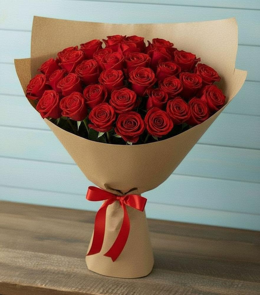 Букет Красные розы Милано в Быково Подольского района