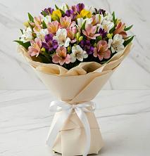 Букет цветов из:  Альстромерии в Быково Подольского района