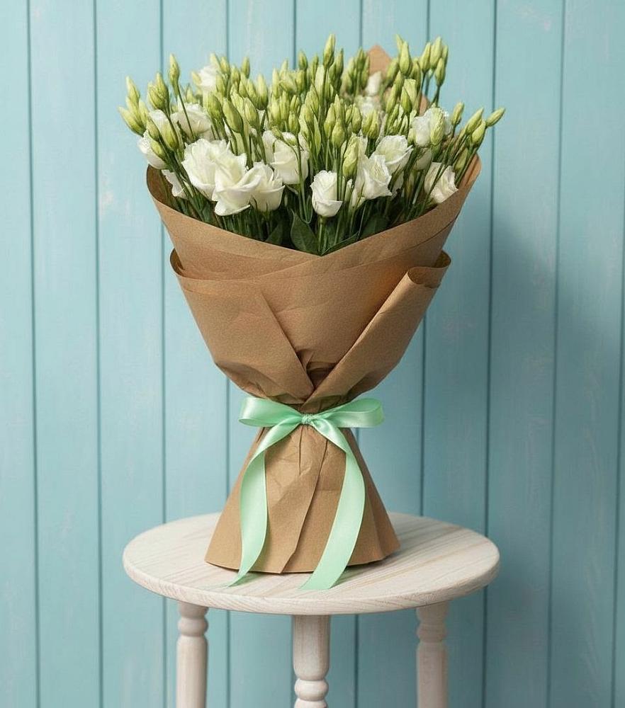 Букет цветов из: Лизиантусы в Быково Подольского района