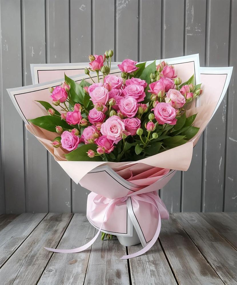 Букет Розовый кустик в Быково Подольского района