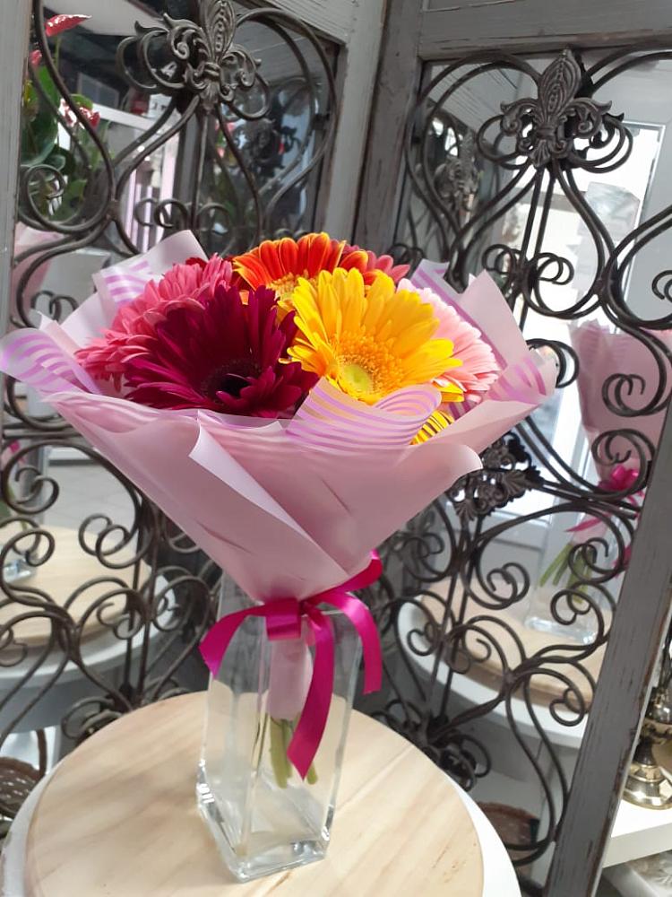 Букет цветов из: Герберы в Быково Подольского района