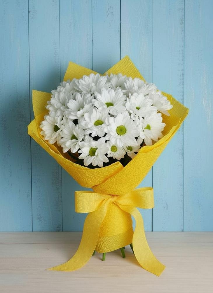 Букет цветов из: Хризантемы в Быково Подольского района