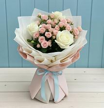 Букет цветов из:  Розы в Быково Подольского района