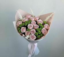 Букет цветов из:  Розы и Хризантемы в Быково Подольского района