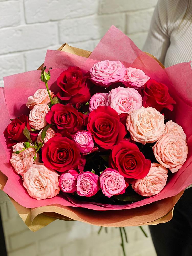 Букет цветов из: Розы в Быково Подольского района