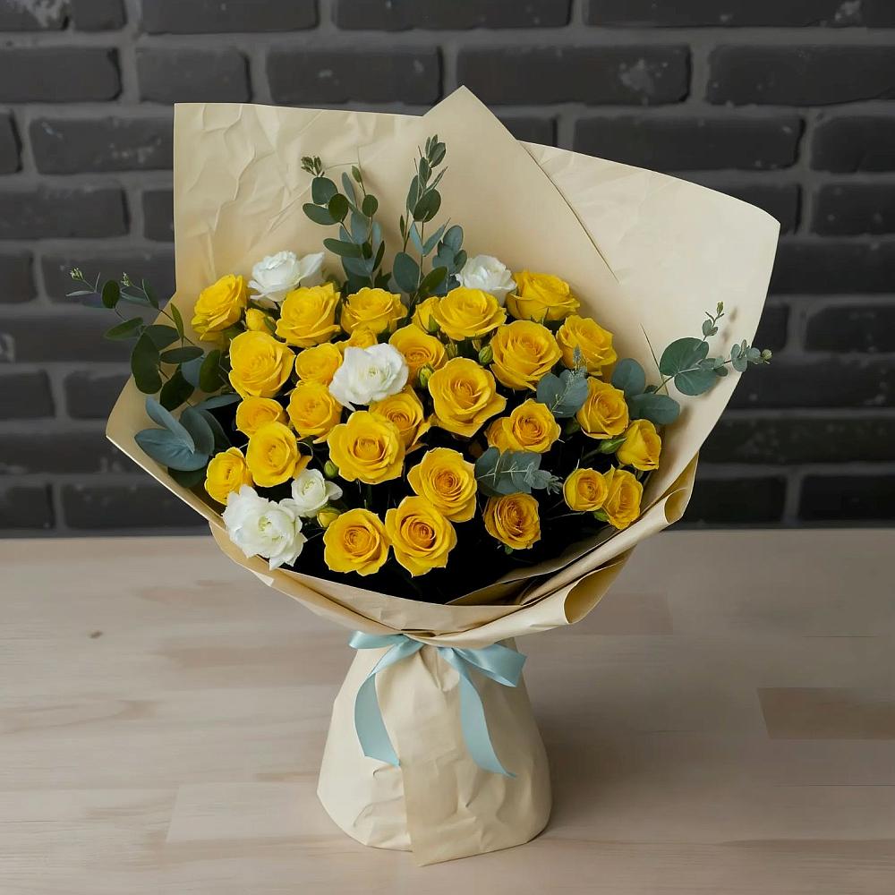 Букет цветов из: Розы в Быково Подольского района