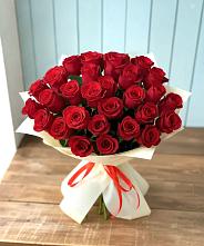 Букет 29 Красных роз в Быково Подольского района
