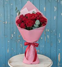 Букет цветов из:  Розы в Быково Подольского района