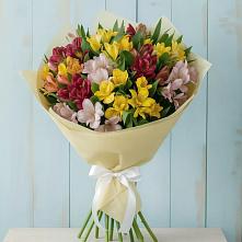 Букет цветов из:  Альстромерии в Быково Подольского района