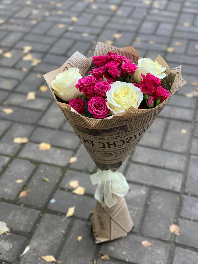 Букет цветов из: Розы в Быково Подольского района