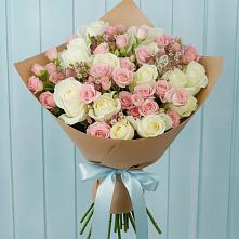 Букет цветов из:  Розы в Быково Подольского района